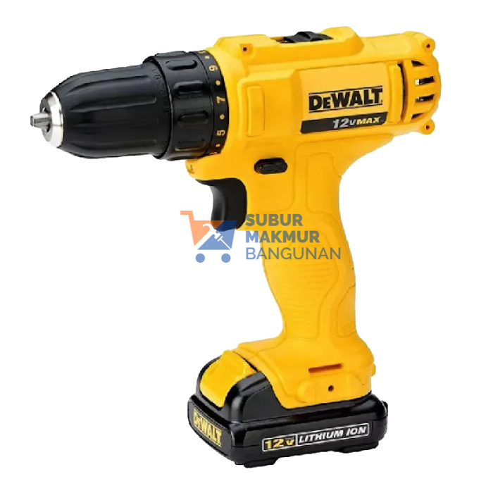 DEWALT DCD700C2-B1 Mesin Bor Obeng Cordless Drill Driver 10.8V 1.3AH