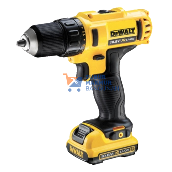 DEWALT DCD710D2-B1 Mesin Bor Obeng Cordless XR Drill Driver 10.8V 2AH