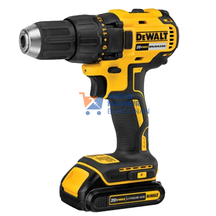 DEWALT DCD777D2-B1 Mesin Bor Cordless Brushless XR Drill Driver 18V2AH