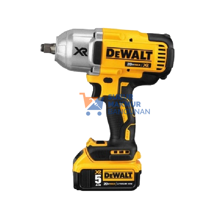 DEWALT DCF899HP2-KR Mesin Pembuka Baut Cordless XR High Torque Impact Wrench 1/2" 18V 5AH