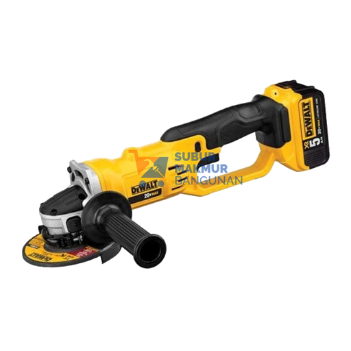 [DEWALT-DCG412P2-KR] DEWALT DCG412P2-KR Mesin Gerinda Cordless XR Brushless 125MM 18V 5AH